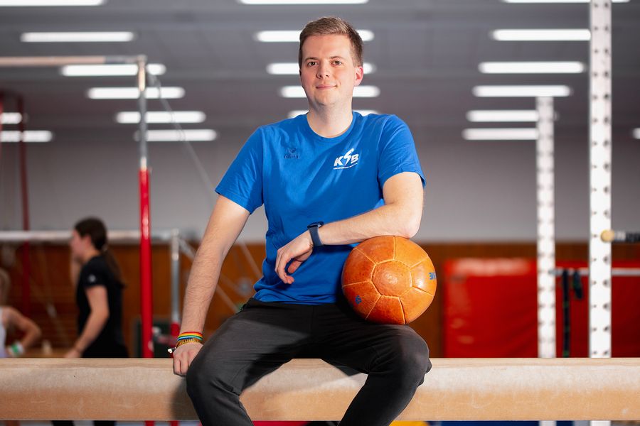 Bei Paul Werner steht der Sport im Mittelpunkt, sowohl bei der Arbeit beim Kreissportbund Meißen als auch in der Freizeit.