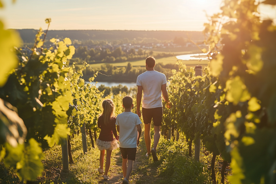Weinwanderungen für Groß und Klein