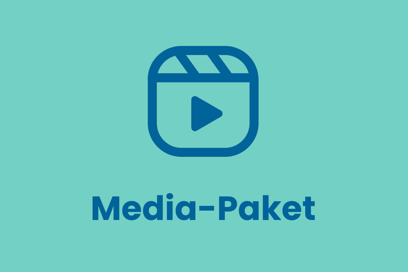 Grafik „Media-Paket“ mit Video-Symbol